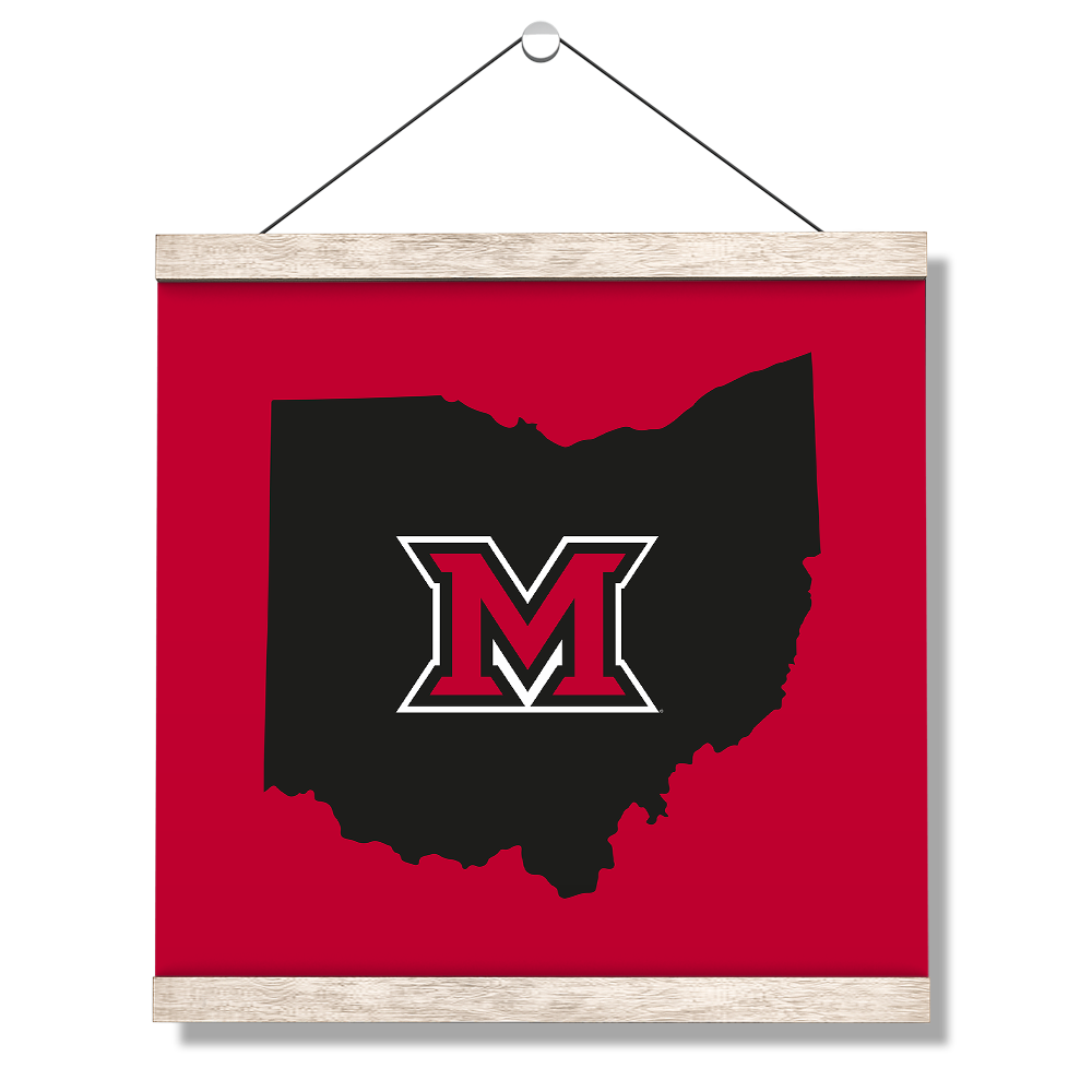 Miami RedHawks<sub>&reg;</sub> - Miami - College Wall Art#Canvas