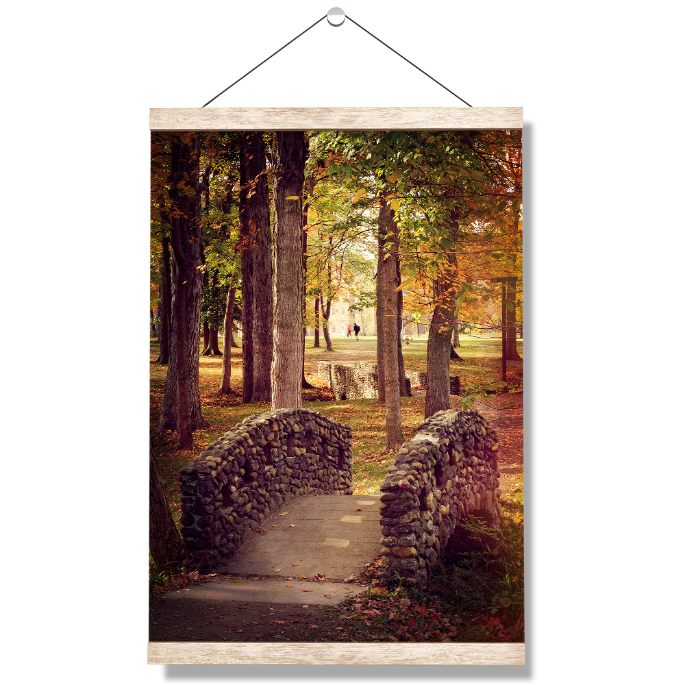Miami RedHawks<sub>&reg;</sub>  - Autumn Western Bridges - College Wall Art#Canvas