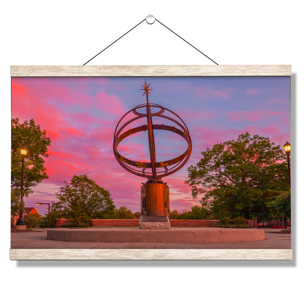 Miami RedHawks - Sundial Sunset - College Wall Art #Canvas