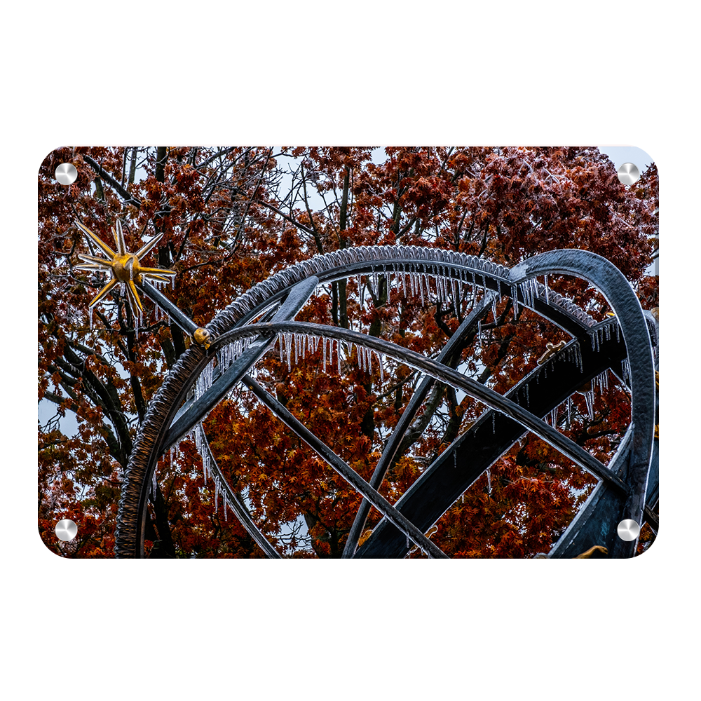 Miami RedHawks<sub>&reg;</sub> - Ice Dial - College Wall Art#Canvas