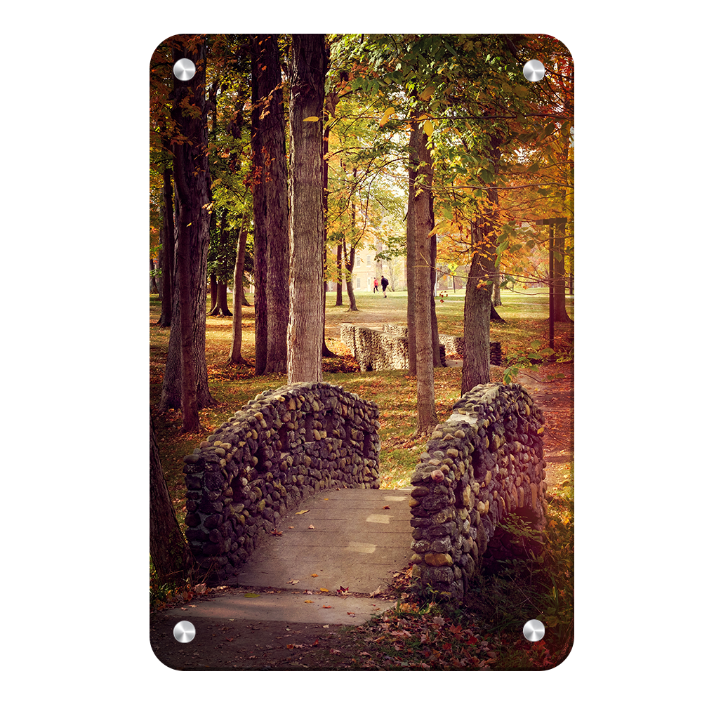 Miami RedHawks<sub>&reg;</sub>  - Autumn Western Bridges - College Wall Art#Canvas