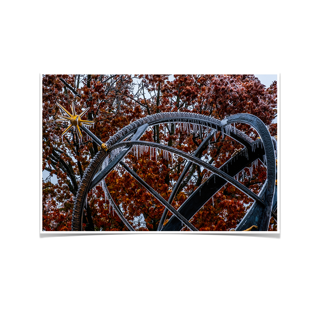 Miami RedHawks<sub>&reg;</sub> - Ice Dial - College Wall Art#Canvas