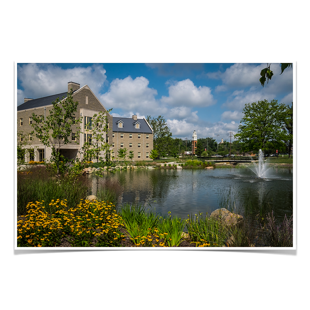 Miami RedHawks - Spring Campus - College Wall Art #Canvas