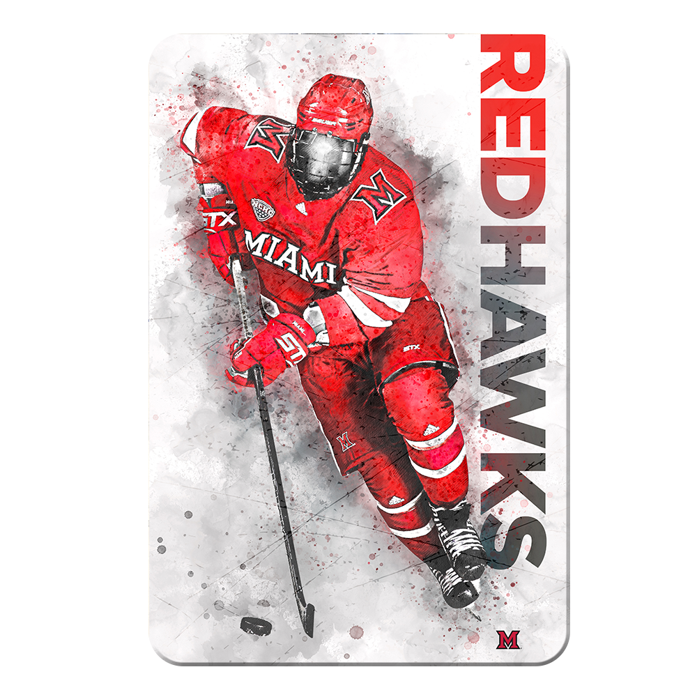Miami RedHawks<sub>&reg;</sub> - RedHawks<sub>&reg;</sub> Hockey - College Wall Art#Canvas