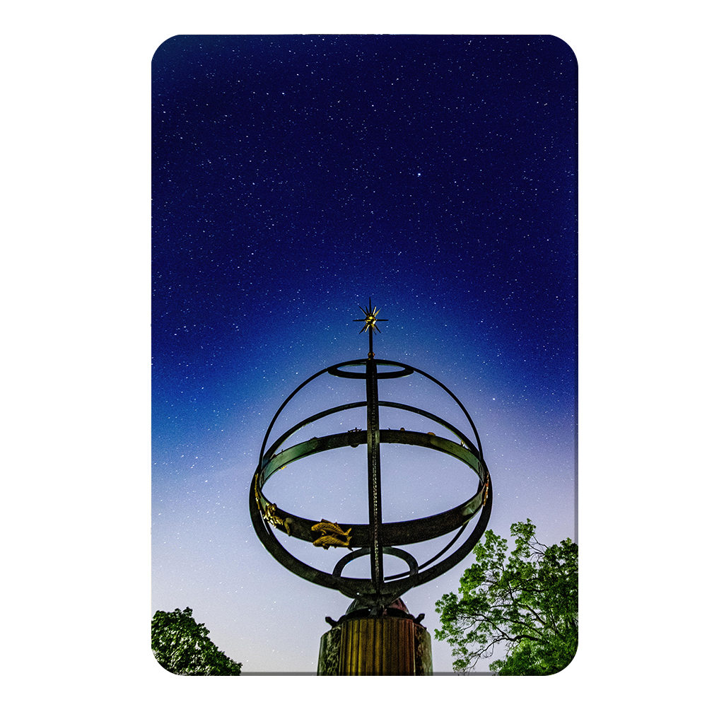Miami RedHawks<sub>&reg;</sub> - Sundial Night Sky - College Wall Art#Canvas