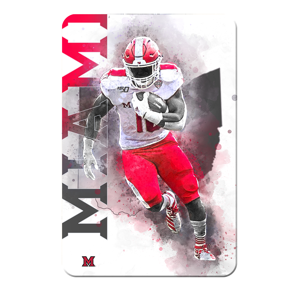 Miami RedHawks<sub>&reg;</sub> - Miami Football - College Wall Art#Canvas