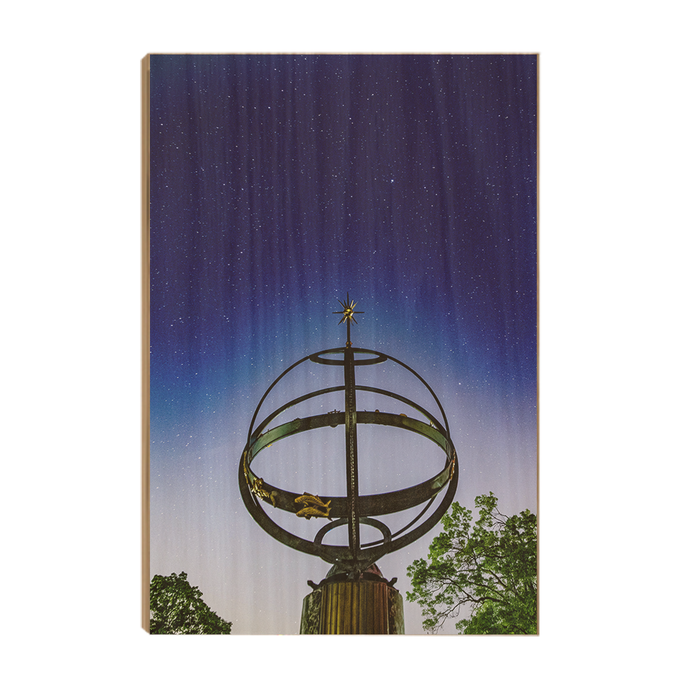 Miami RedHawks<sub>&reg;</sub> - Sundial Night Sky - College Wall Art#Canvas