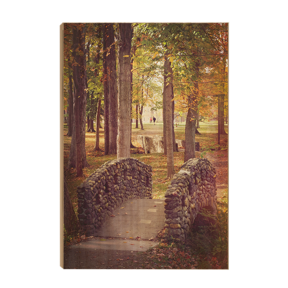 Miami RedHawks<sub>&reg;</sub>  - Autumn Western Bridges - College Wall Art#Canvas