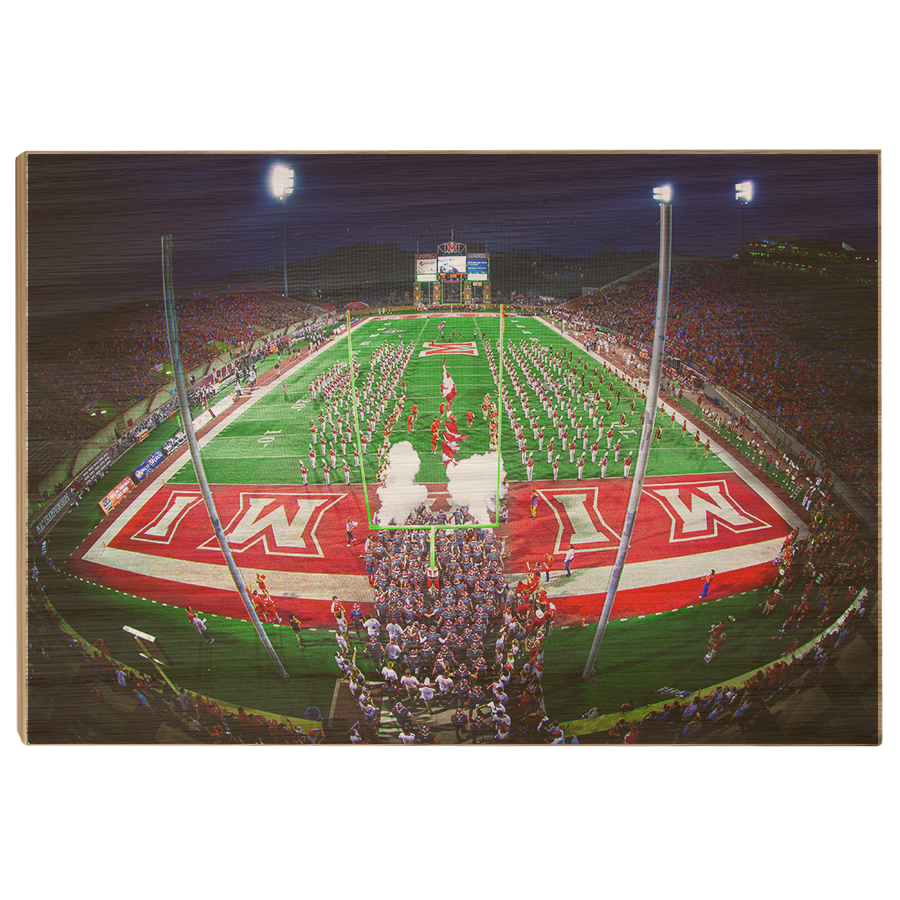 Miami RedHawks<sub>&reg;</sub> - Yager Stadium Grand Entrance - College Wall Art#Canvas