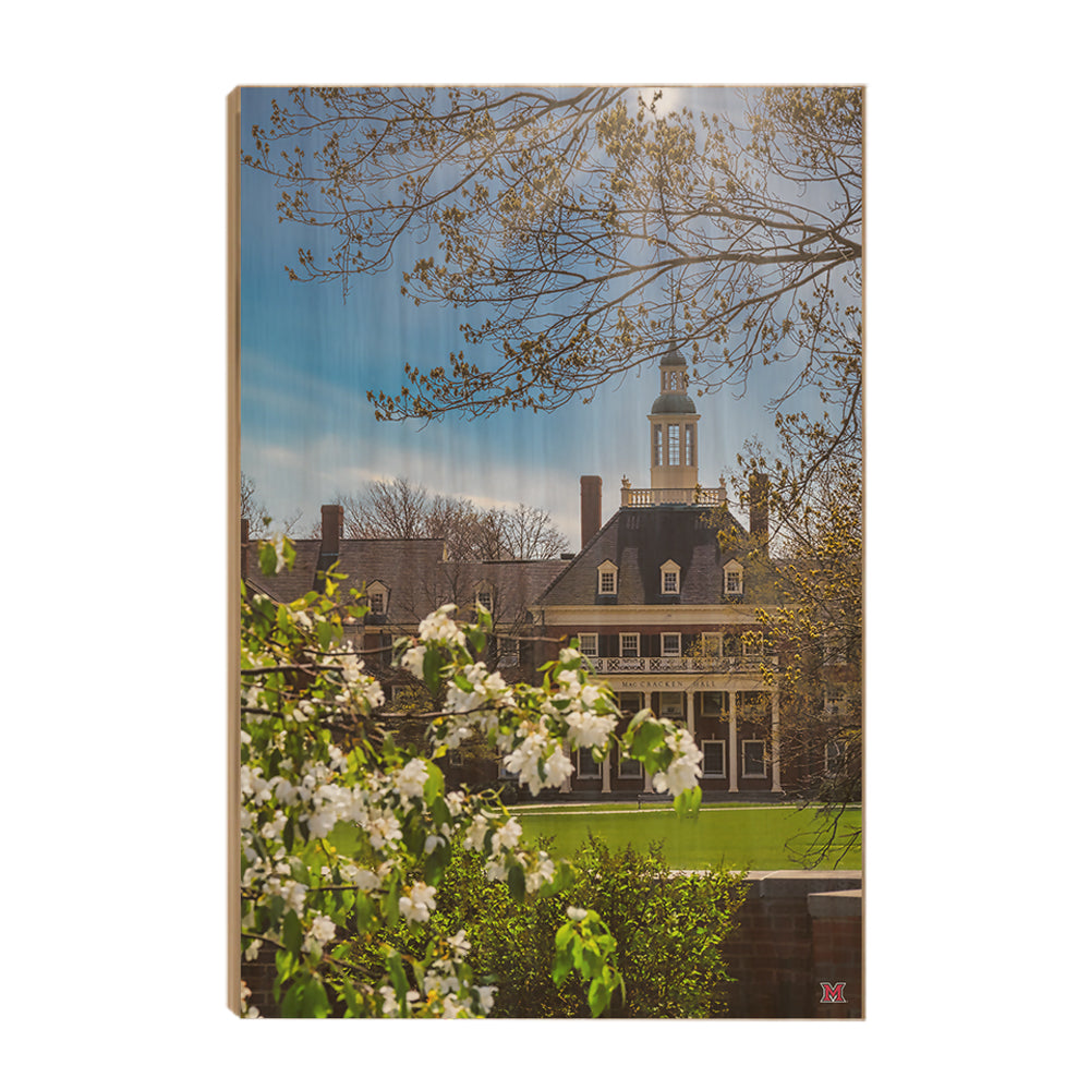 Miami RedHawks - Sundial Night Sky - College Wall Art #Canvas