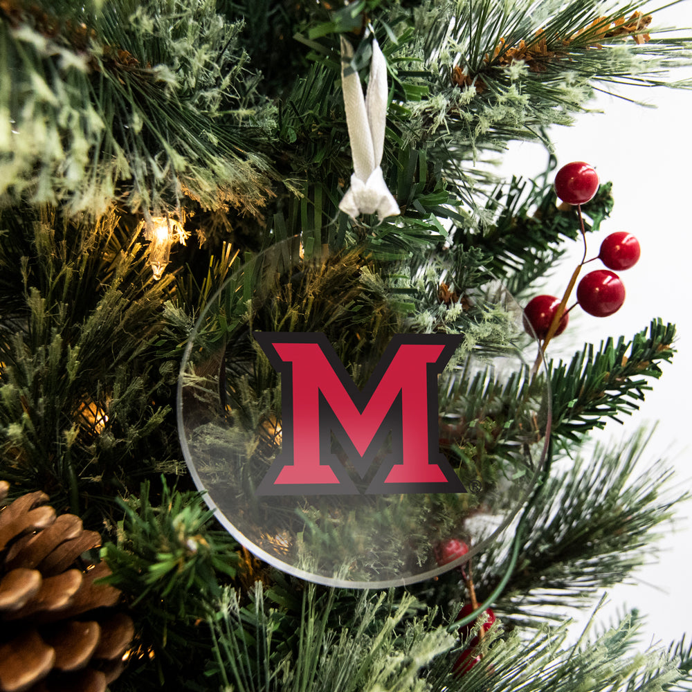 Miami RedHawks - Miami U Logo Bag Tag & Ornament