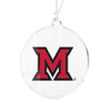 Miami RedHawks - Miami U Logo Bag Tag & Ornament
