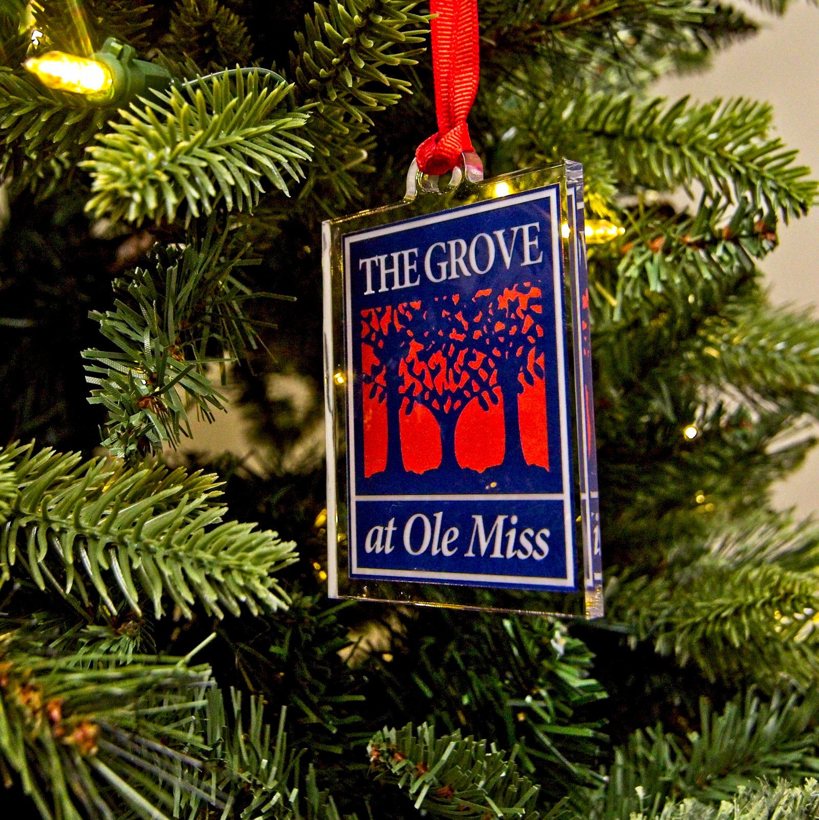 Ole Miss Rebels - The Grove at Ole Miss Ornament & Bag Tag