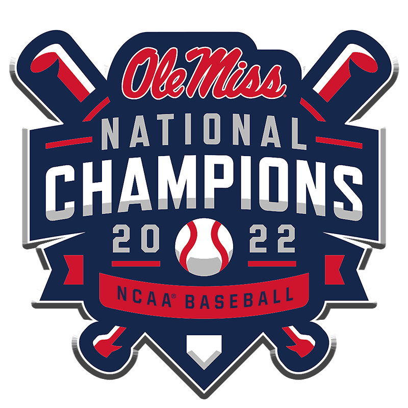 Ole Miss Rebels - 2022 National Baseball Champions Single Layer Dimensional