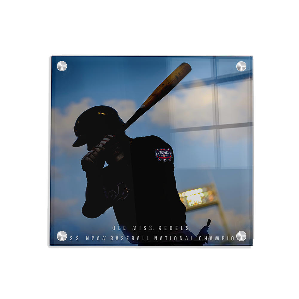 Ole Miss Rebels 2022 NCAA Baseball National Champions - College Wall Art #Canvas