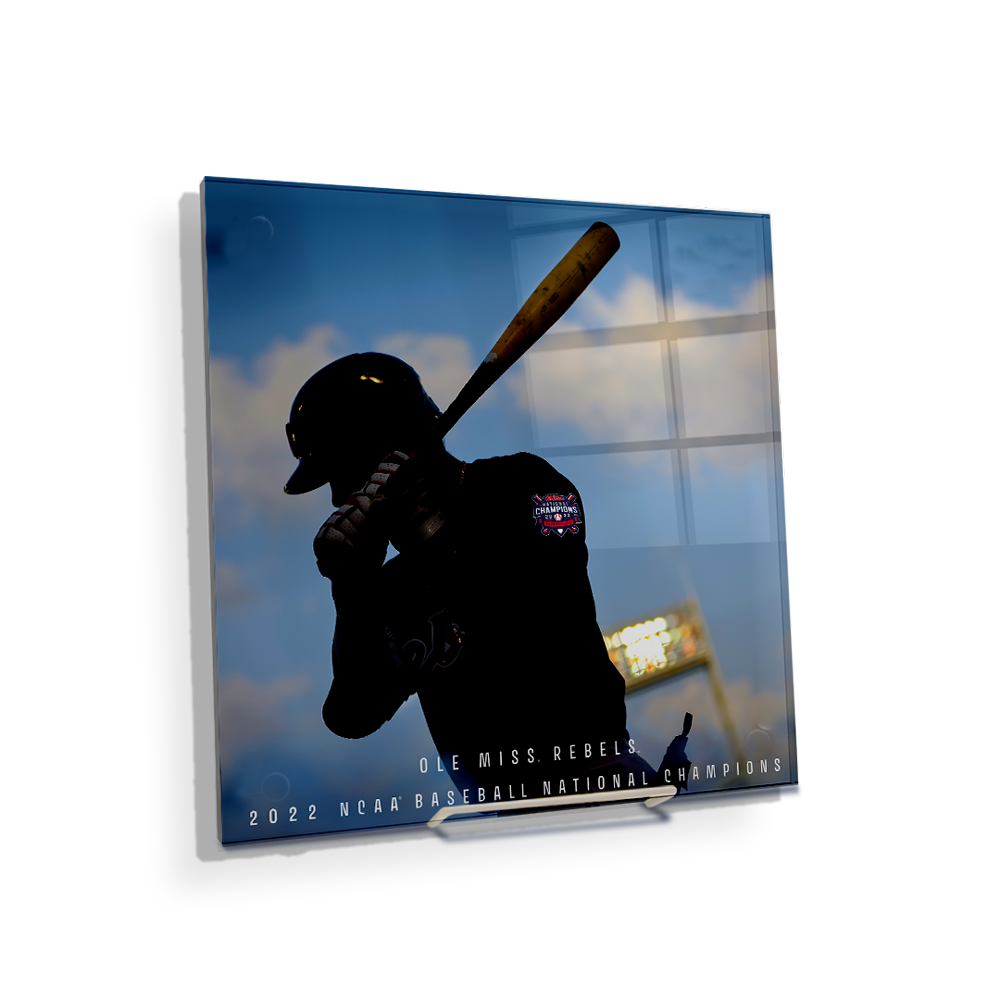 Ole Miss Rebels 2022 NCAA Baseball National Champions - College Wall Art #Canvas