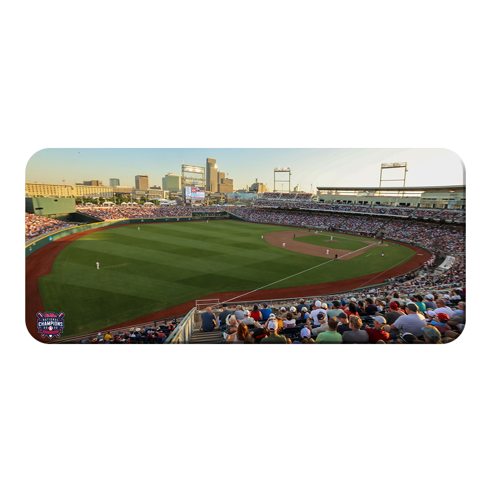 Ole Miss Rebels - Charles Schwab Aerial Panoramic - College Wall Art #Canvas