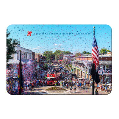 Ole Miss Rebels - 2022 Parade of Baseball National Champions - College Wall Art #PVC