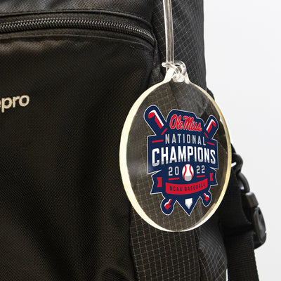 Ole Miss Rebels - 2022 National Baseball Champions Ornament & Bag Tag