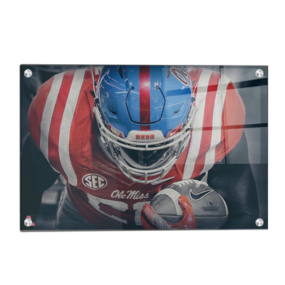 Ole Miss Rebels - Ole Miss Charge - College Wall Art #Acrylic
