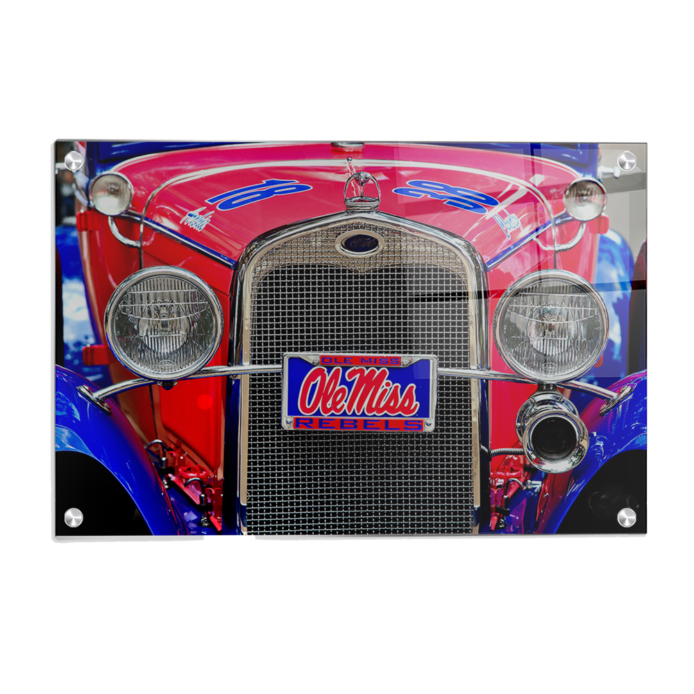 Ole Miss Rebels - Ramblin' Rebel - College Wall Art #Canvas