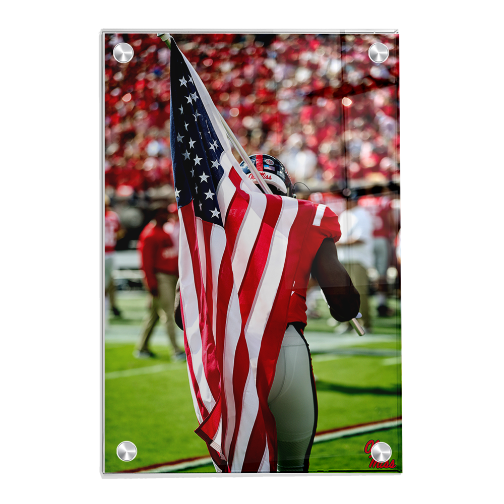 Ole Miss Rebels - Our Flag - College Wall Art #Canvas