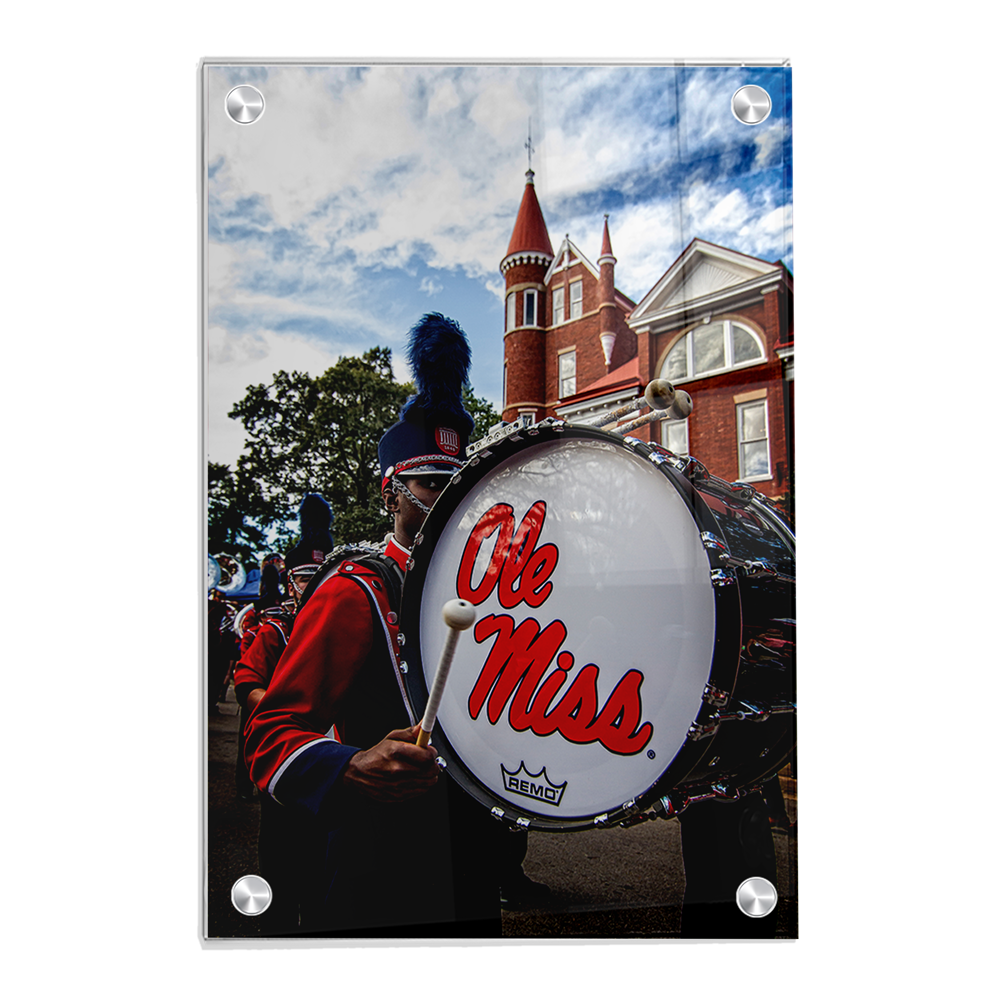 Ole Miss Rebels - Ole Miss Come Marching In - College Wall Art #Canvas