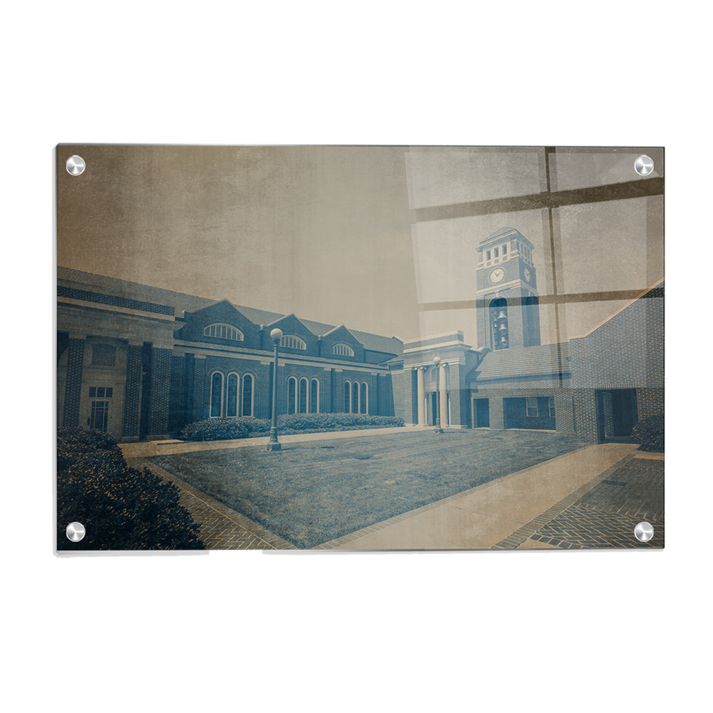 Ole Miss Rebels - Vintage Paris-Yates Chapel - College Wall Art #Canvas