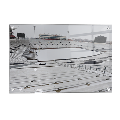 Ole Miss Rebels - Snow Day-Vaught- Hemingway - College Wall Art #Acrylic