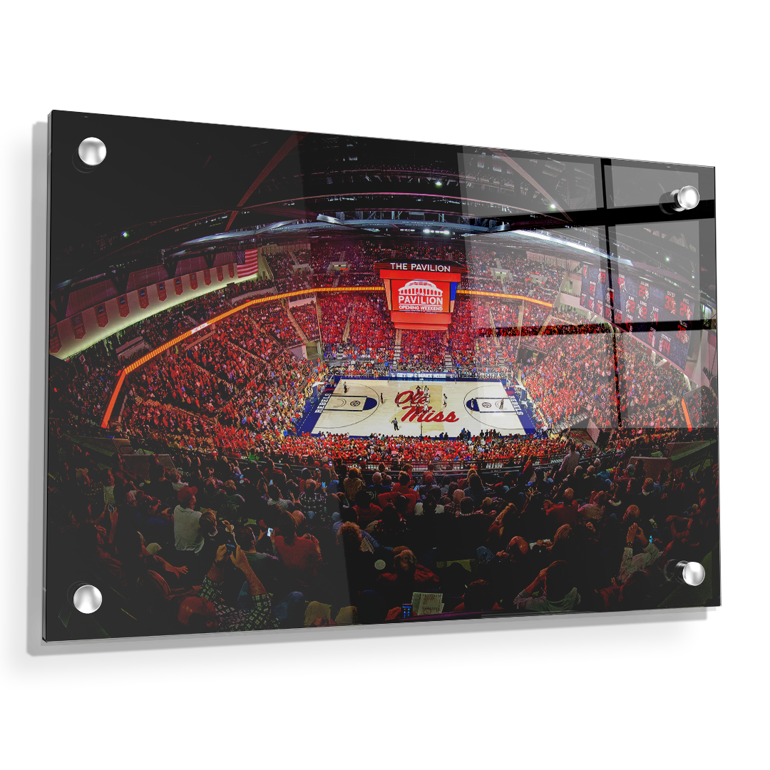 Ole Miss Rebels - The Pavilion Wide Angle - College Wall Art #Canvas