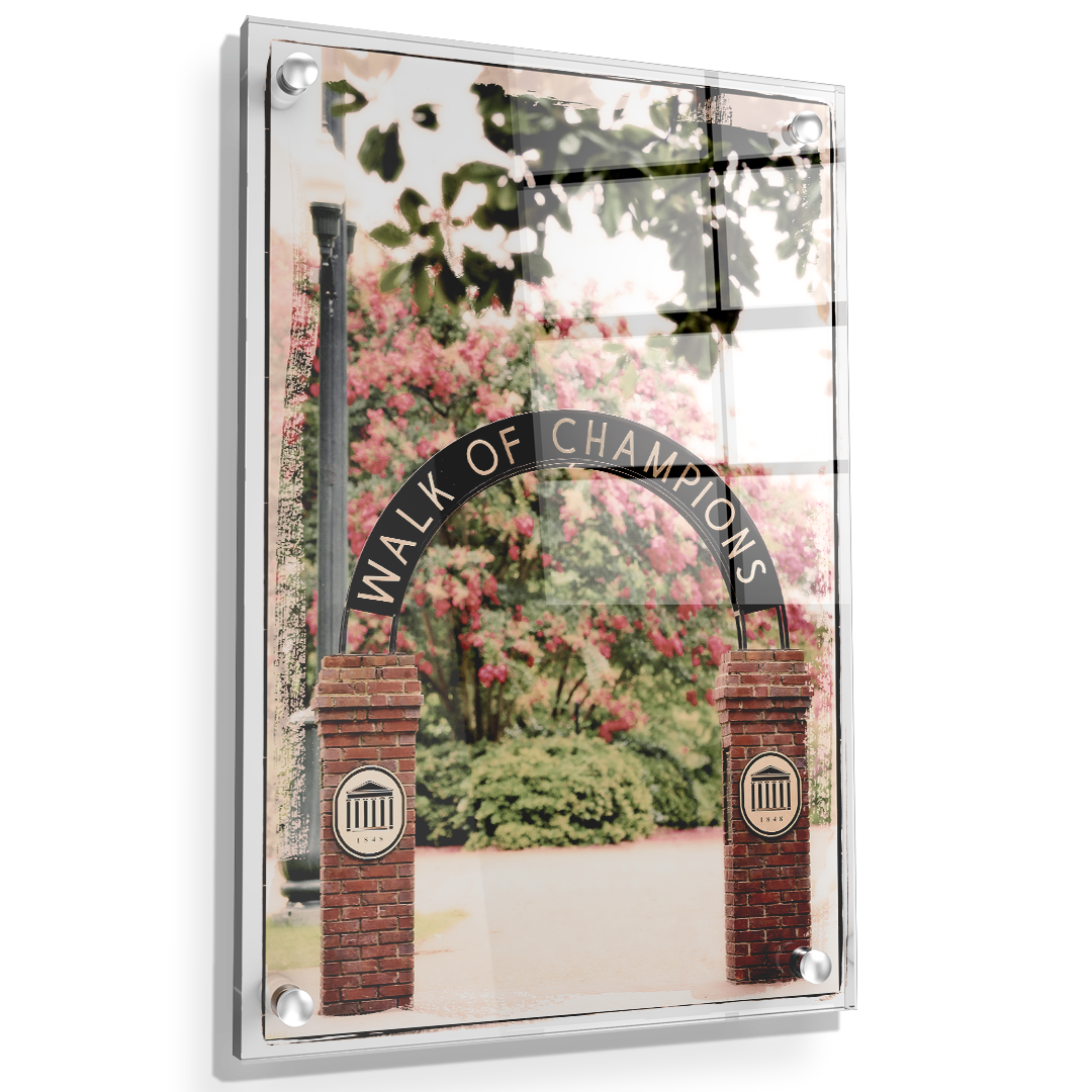 Ole Miss Rebels - Spring Walk of Champions - College Wall Art #Canvas
