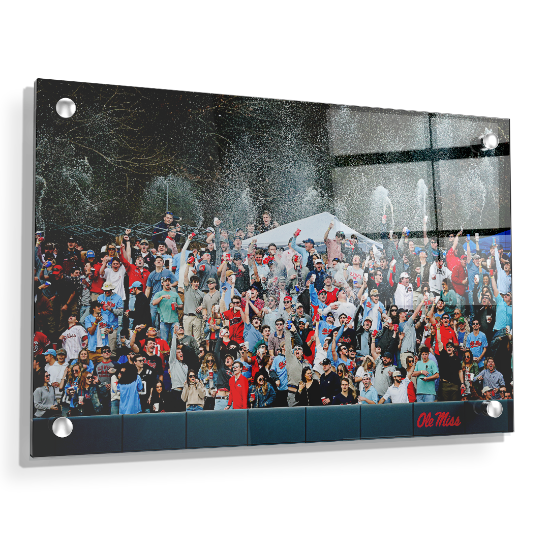 Ole Miss Rebels - The First Swayze Shower of Spring - College Wall Art #Canvas
