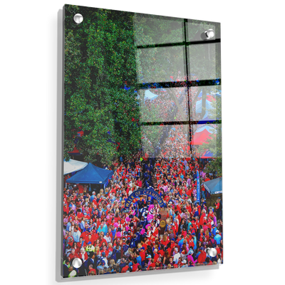 Ole Miss Rebels - Walk Of Champions from new Student Union - College Wall Art #Acrylic