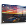 Ole Miss Rebels - Pavilion Sunset - college wall art #Acrylic