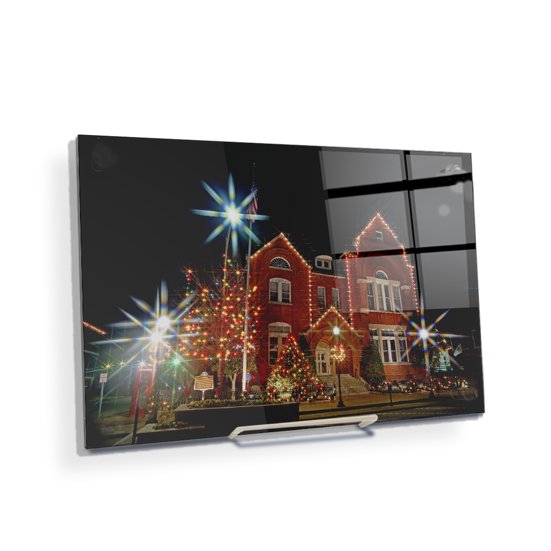 Ole Miss Rebels - Tannalee 1st Christmas - College Wall Art #Canvas