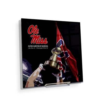 Ole Miss Rebels - Ole Miss Claims the Golden Egg - College Wall Art #Acrylic Mini