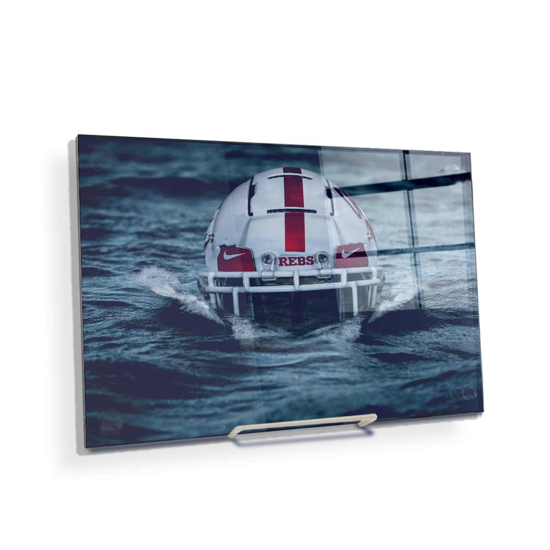 Ole Miss Rebels - Shark Attack - College Wall Art #Canvas