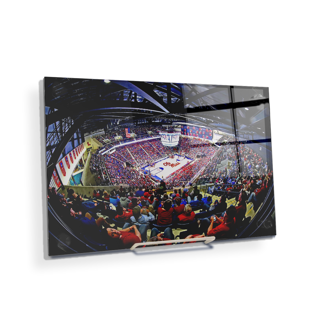 Ole Miss Rebels - Fisheye Pavilion - College Wall Art #Canvas