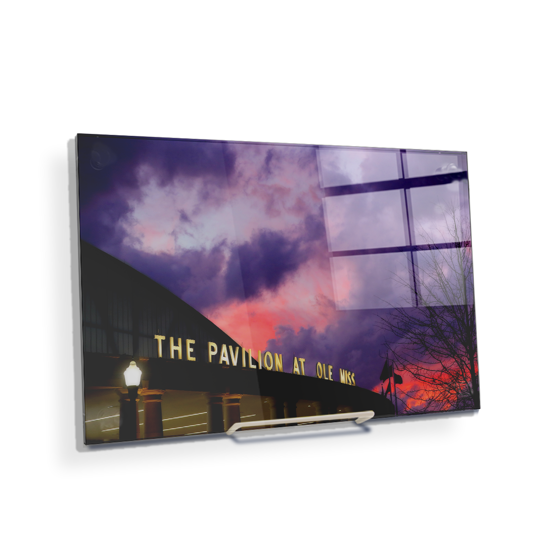 Ole Miss Rebels - The Pavilion at Ole Miss - College Wall Art #Canvas
