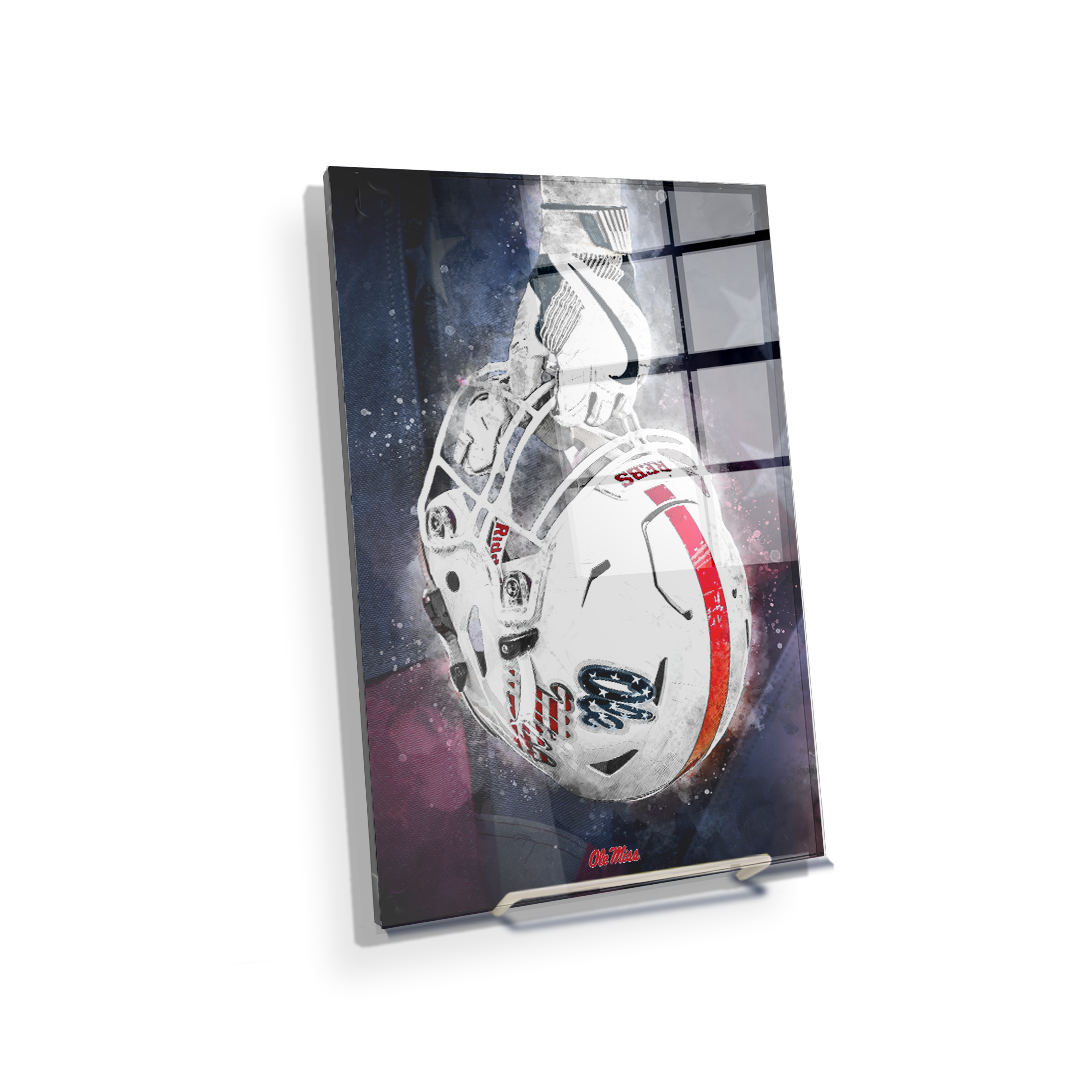 Ole Miss Rebels - Battle Ready Rebel - College Wall Art #Canvas