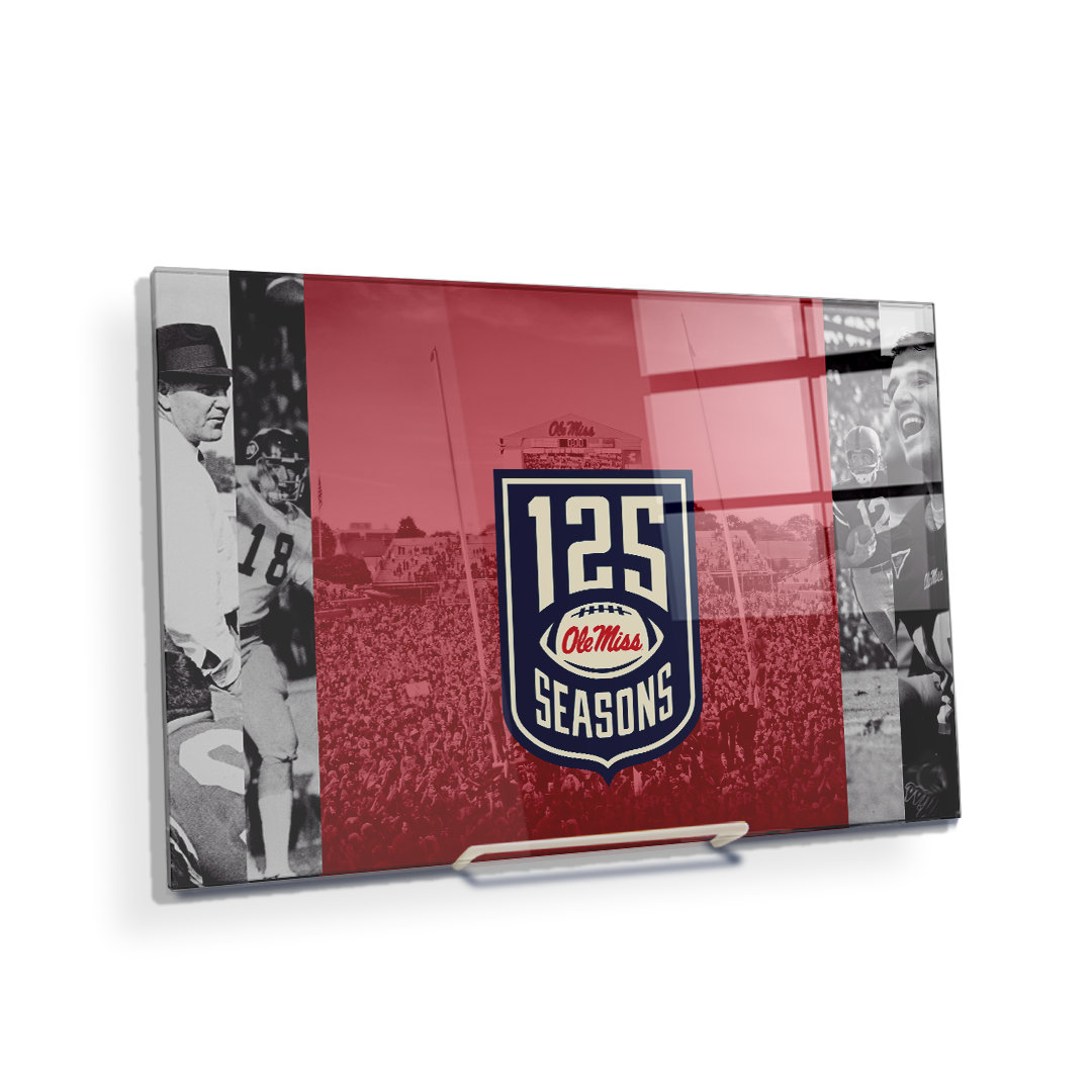 Ole Miss Rebels - 125 Ole Miss - College Wall Art #Canvas