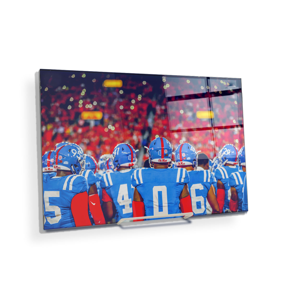Ole Miss Rebels - All Powder - College Wall Art #Canvas