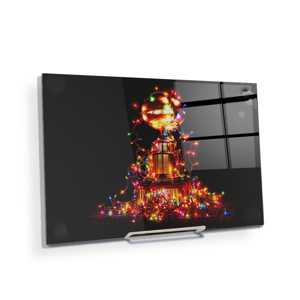 Ole Miss Rebels - Egg Bowl Christmas #Canvas