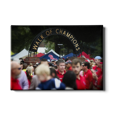 Ole Miss Rebels - Walk of Champions Grove - College Wall Art #Canvas