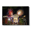 Ole Miss Rebels - Oxford University Stadium Fireworks - College Wall Art #Canvas