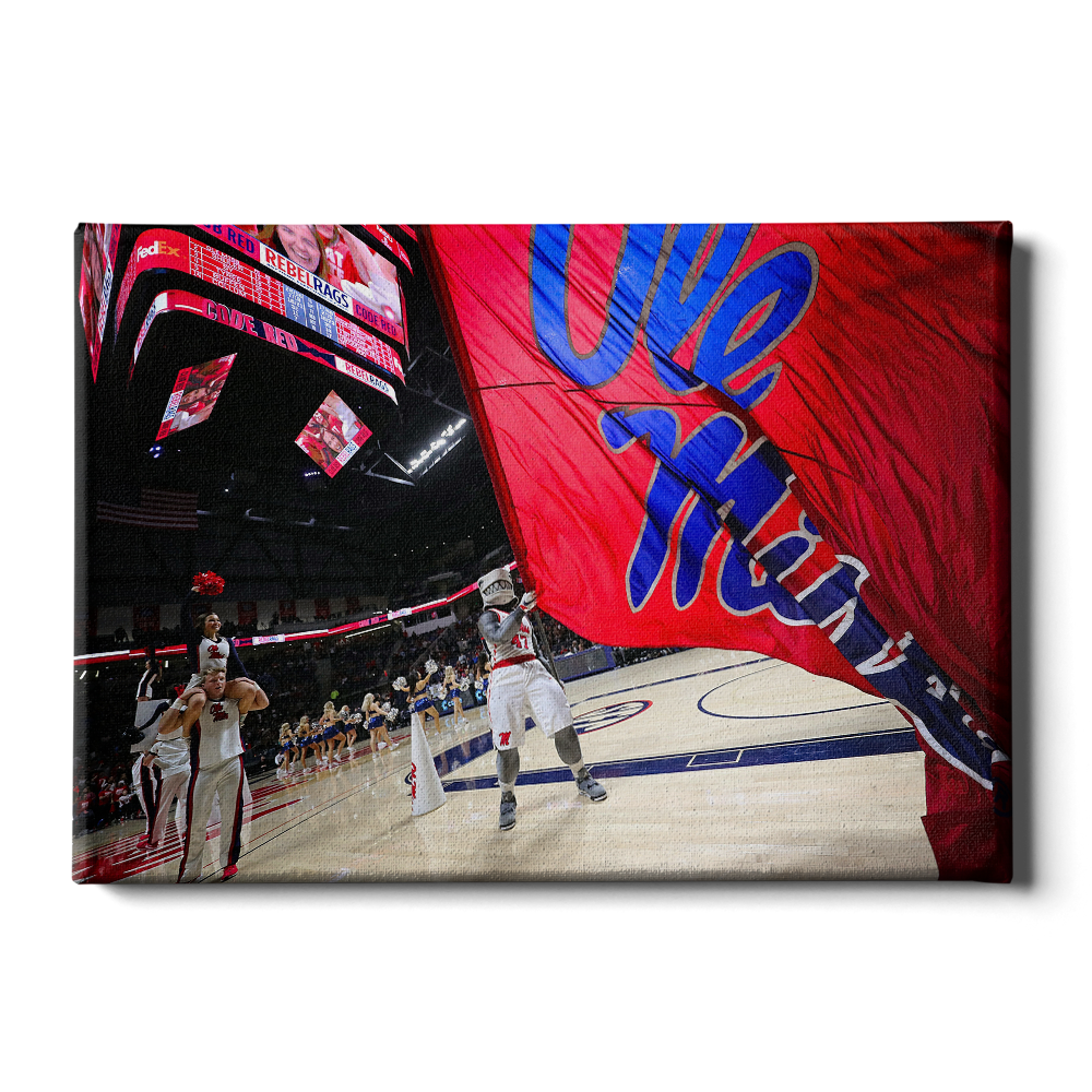 Ole Miss Rebels - Ole miss Basketball - College Wall Art #Canvas