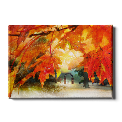 Ole Miss Rebels - Autumn Walk of Champions - College Wall Art #Canvas