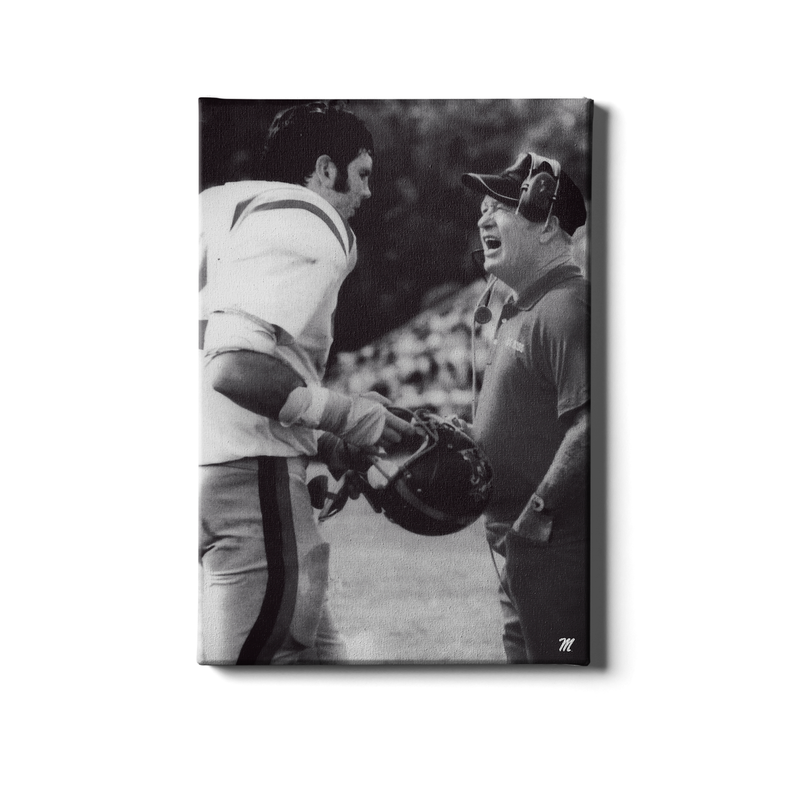 Ole Miss Rebels - Vintage Dongieux Hovious - College Wall Art #Canvas