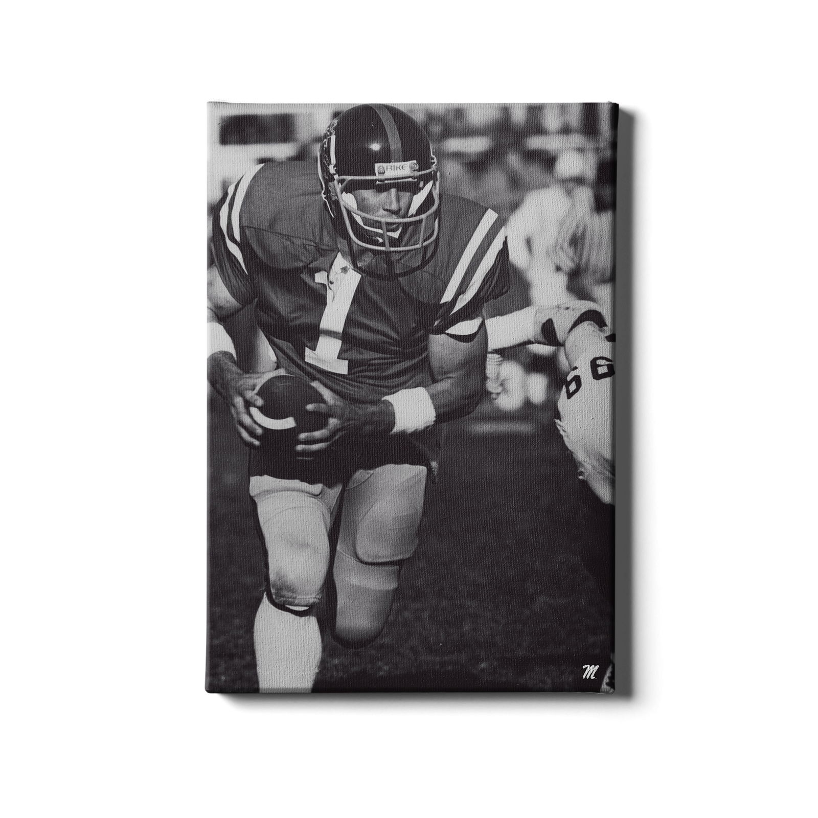 OLE MISS REBELS - Vintage Forcade - College Wall Art #Canvas