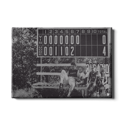 OLE MISS REBELS - Vintage Scoreboard Crew 1959 - College Wall Art #Canvas